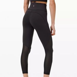 Lulu Lemon Everlux™ and Mesh High-Rise Tight 25"